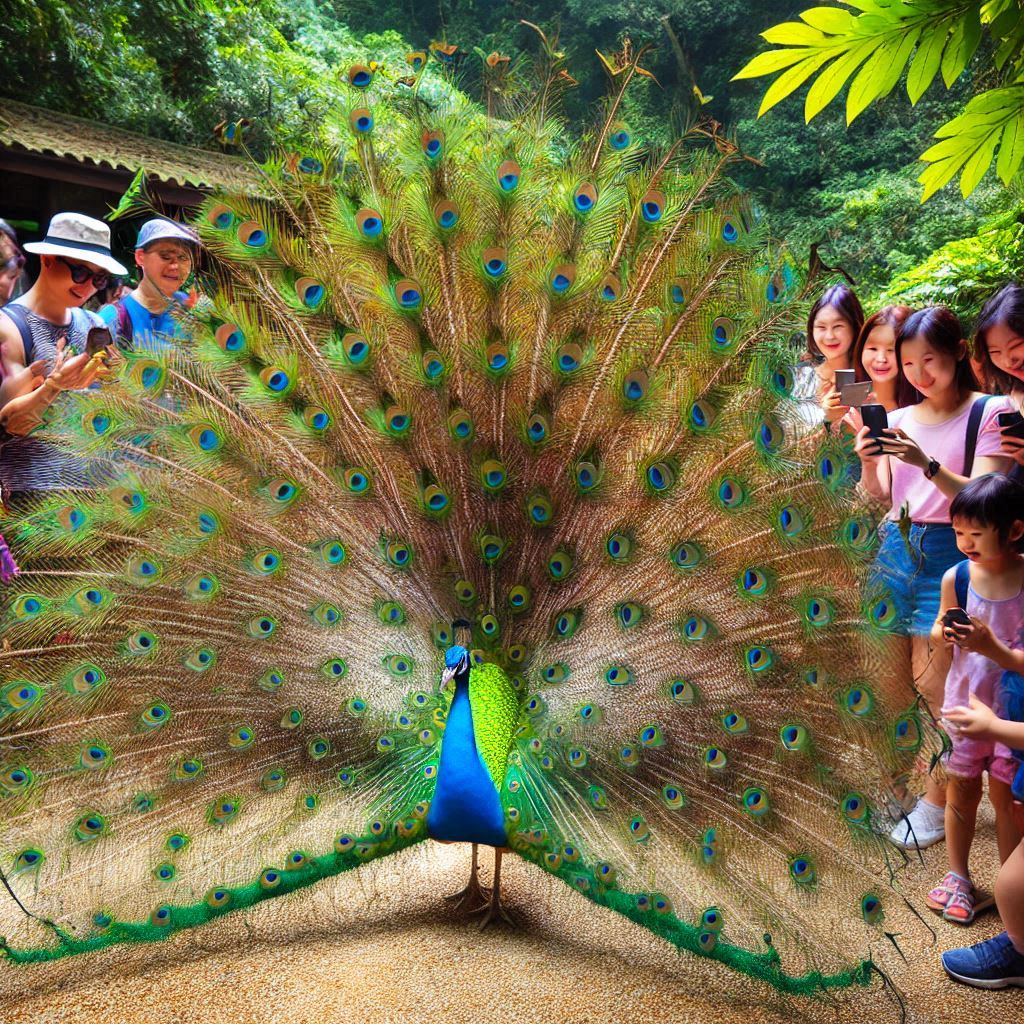 Peacock Captions For Instagram