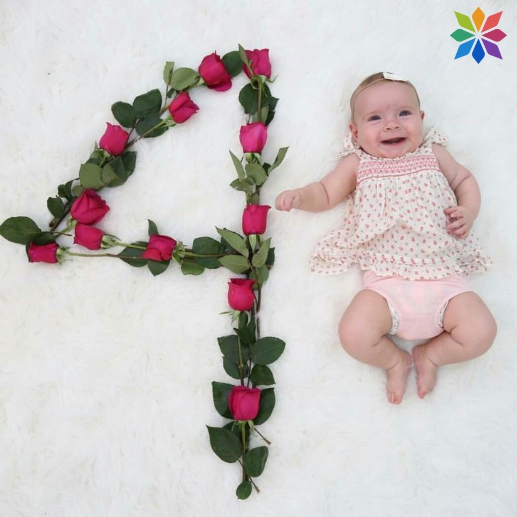 200+ 4 Month Birthday Captions to Celebrate Your Little One's Milestone 3 4 Month Birthday Captions