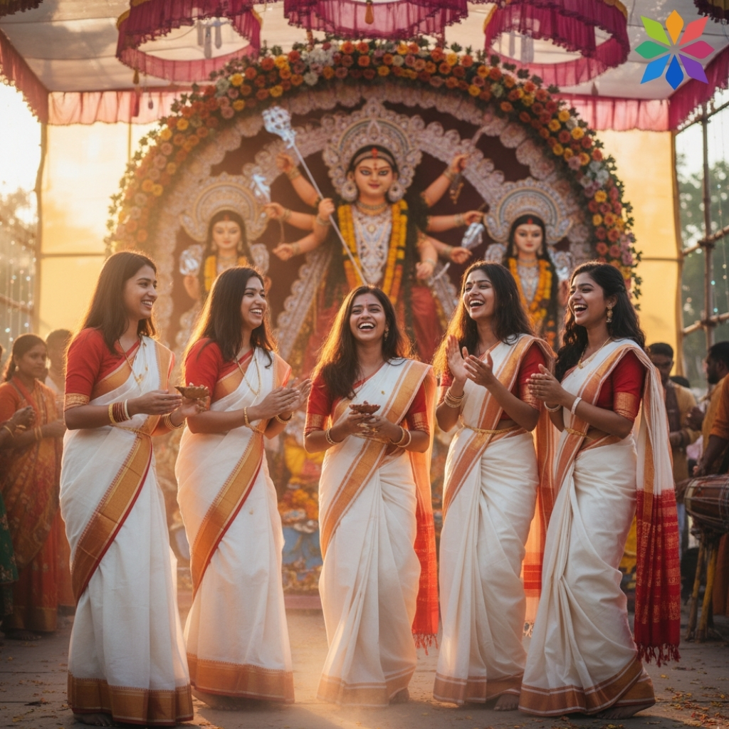 Bengali Puja Captions for Instagram