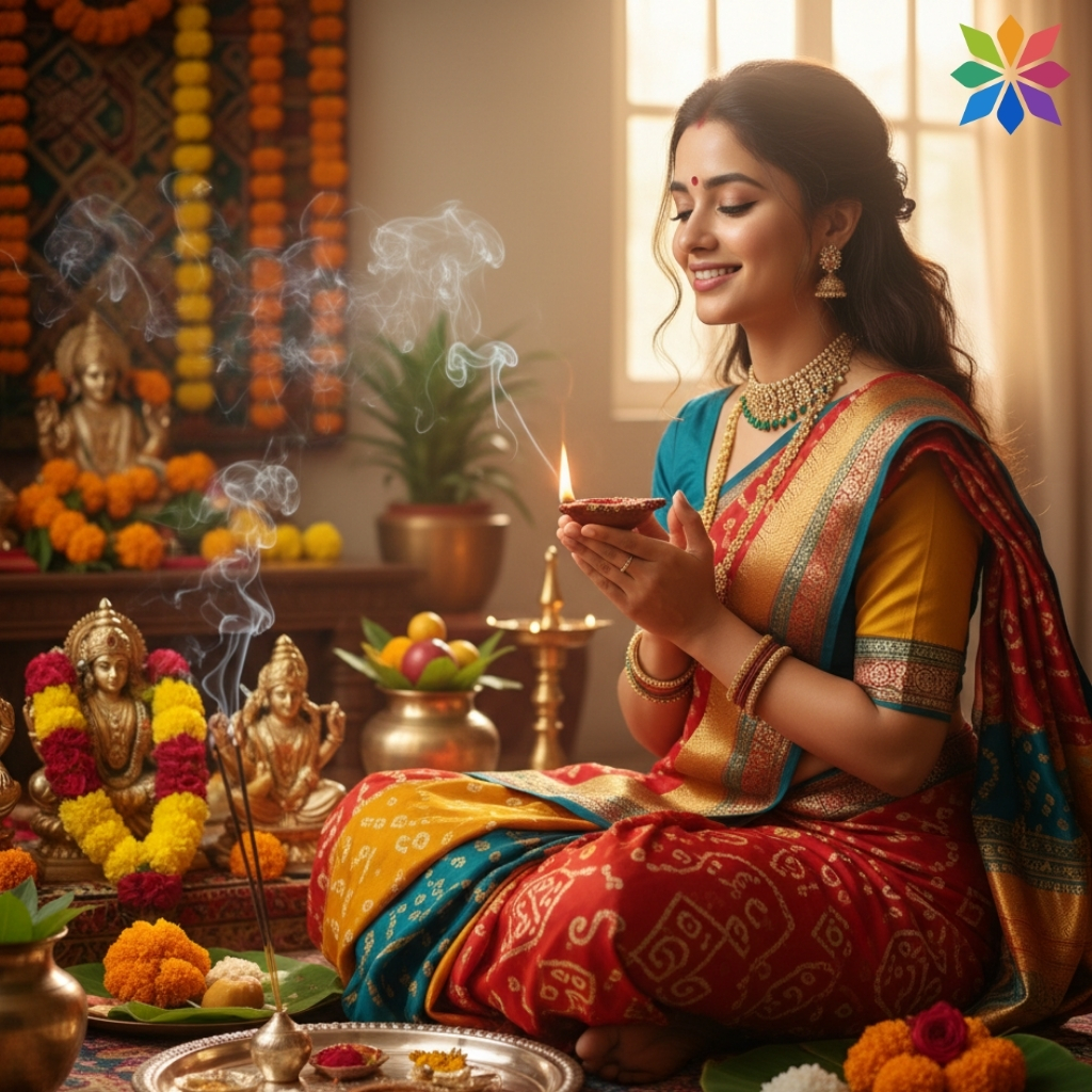 Gujarati Puja Captions for Instagram