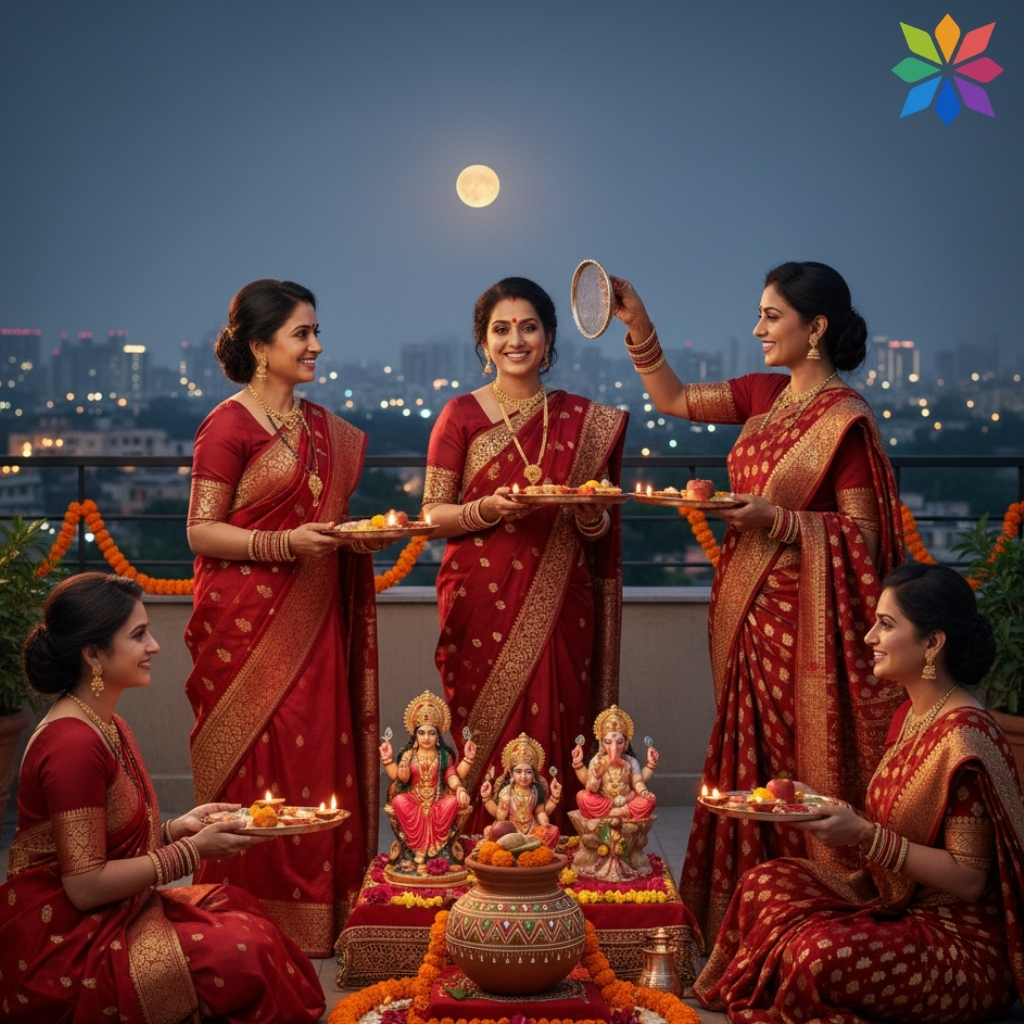200+ Karva Chauth Puja Captions for Instagram to Celebrate Love and Tradition 1 Karva Chauth Puja Captions for Instagram