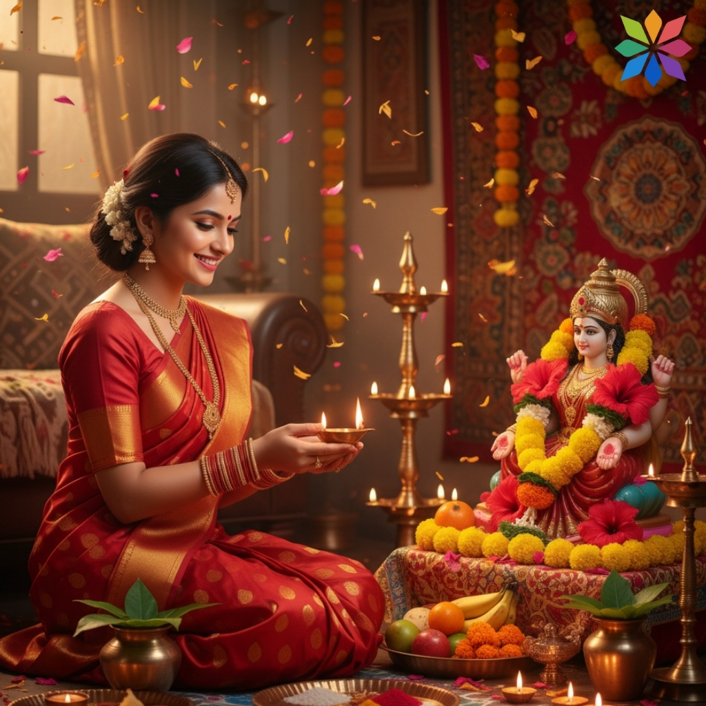 Lakshmi Puja Captions for Instagram